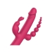 Double Penetration Stroker Masturbator mit doppelter Öffnung (Anus und Schamlippenform) Dream Toys Essentials Rosa