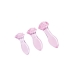 Plug Anal Dream Toys Glaze Cor de Rosa 3 Peças