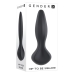 Anal plug Gender X HIP TO BE SQUARE Black (9,5 cm)