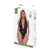 Fehérnemű szett Baci Lingerie Eco Lace Teddy Fekete (S/M)