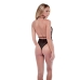 Set di Lingerie Baci Lingerie Eco Lace Teddy Nero (S/M)