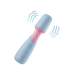 Mini Vibrador FemmeFun Ffix Wand Azul