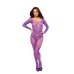 Dames jumpsuit Baci Lingerie Bodystocking (Één maat)