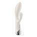 Συσκευή Δόνησης Dual Stimulation Vibe Satisfyer Spinning Rabbit 1 Λευκό