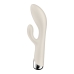 Divkārši Stimulējošs Vibrators Satisfyer Spinning Rabbit 1 Balts