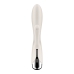 Divkārši Stimulējošs Vibrators Satisfyer Spinning Rabbit 1 Balts