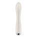 Divkārši Stimulējošs Vibrators Satisfyer Spinning Rabbit 1 Balts