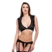 Σετ Εσωρούχων Baci Lingerie G-string Μαύρο (M/L)