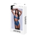 Apakšveļas Komplekts Baci Lingerie Garter & Panty Zils (M/L)