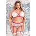 Fantasia Erótica Baci Lingerie Branco XL