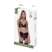 Aluspesu Komplekt Baci Lingerie Peek-A-Boo Bra Must (M/L)