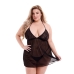 Păpușă Baci Lingerie Negru Queen