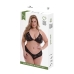 Σετ Εσωρούχων Baci Lingerie Bra & Panty Μαύρο (Queen)