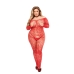 Dames jumpsuit Baci Lingerie Bodystocking (Queen)