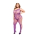 Dames jumpsuit Baci Lingerie Bodystocking (Queen)