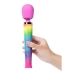 Baguette de Massage Le Wand Rainbow Multicouleur