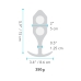 Buttplug Snug 5 B-Vibe 12035 Zwart