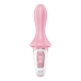 Anální vibrátor rádiově kontrolovaný Satisfyer Air Pump Booty 5 Růžový