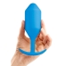 Butt Plug Vibrant B-Vibe 5 Albastru