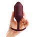 Butt Plug Vibrante B-Vibe 5 Rosso Rosso Granato