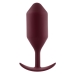 Plug Vibrador Anal B-Vibe 5 Rojo Granate