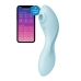 Clitoris Suction Stimulator Satisfyer Cruvy Trinity 5+ Blue