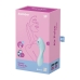 Dispozitiv stimulare clitoris Satisfyer Cruvy Trinity 5+ Albastru