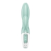 Divkārši Stimulējošs Vibrators Satisfyer Air Pump Bunny 5 Zaļš