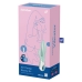 Divkārši Stimulējošs Vibrators Satisfyer Air Pump Bunny 5 Zaļš