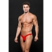 Thong Lowrise Envy Zip Red L/XL