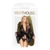 Babydoll Hypnotic Power Penthouse Fekete (S/M/L) (2 pcs)