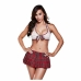 Set Școlăriță Honor Roll Schoolgirl Alb Mărime Universală Baci Lingerie BD1266 Alb Mărime unică