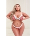 Conjunto de Lingerie Baci Lingerie 838-SEG-3 XL (2 pcs)