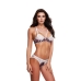 Set di Lingerie Open Back Baci Lingerie Floral & Lace Grigio (M/L)