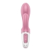 G-pont Vibrátor Satisfyer Air Pump Bunny 2 Light Rózsaszín