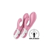 G-pont Vibrátor Satisfyer Air Pump Bunny 2 Light Rózsaszín