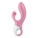 G-pont Vibrátor Satisfyer Air Pump Bunny 2 Light Rózsaszín