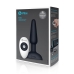 Trio butt plug met afstandsbediening Zwart B-Vibe 05882610000 Zwart