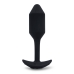 Buttplug Snug M B-Vibe Vibrating Zwart