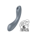 Clitoris Suction Stimulator Satisfyer Curvy Trinity 1 Grey