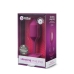 Plug Anal Snug M B-Vibe Vibrating Cor de Rosa