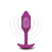 Korek Analny Snug M B-Vibe Vibrating Różowy