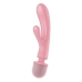 Divkārši Stimulējošs Vibrators Satisfyer Triple Lover Rozā