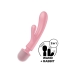 Dual Stimulation Vibe- vibraattori Satisfyer Triple Lover Pinkki