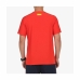 Camiseta de Manga Corta Hombre Bullpadel Exudo  Rojo