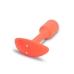 Plug Anal B-Vibe Vibrating Snug Laranja