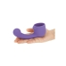 Vibromasseur Courbe en Silicone Alourdi Petite Curve Weighted Le Wand Petite