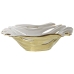 Middenstuk Alexandra House Living Wit Gouden Keramisch 23 x 27 x 7 cm