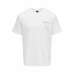 T-shirt med kortärm Herr Only & Sons Onskye Reg Vit