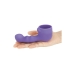 Vibromasseur Courbe en Silicone Alourdi Petite Ripple Weighted Le Wand Petite